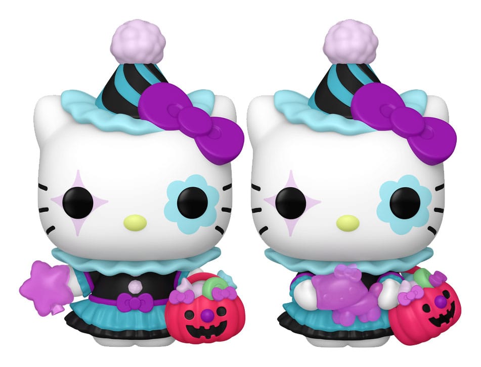 x_fk94576 Sanrio POP! Animation Vinyl Figures : Hello Kitty- HK Spooky with Chase 9 cm Assortment (6) - immagine 1