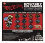 Hot Wheels Mystery Pin Badges Blind Box Display (12) - immagine 4