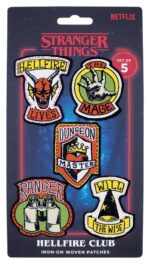 Stranger Things Fabric Patches 5-Pack - immagine 6