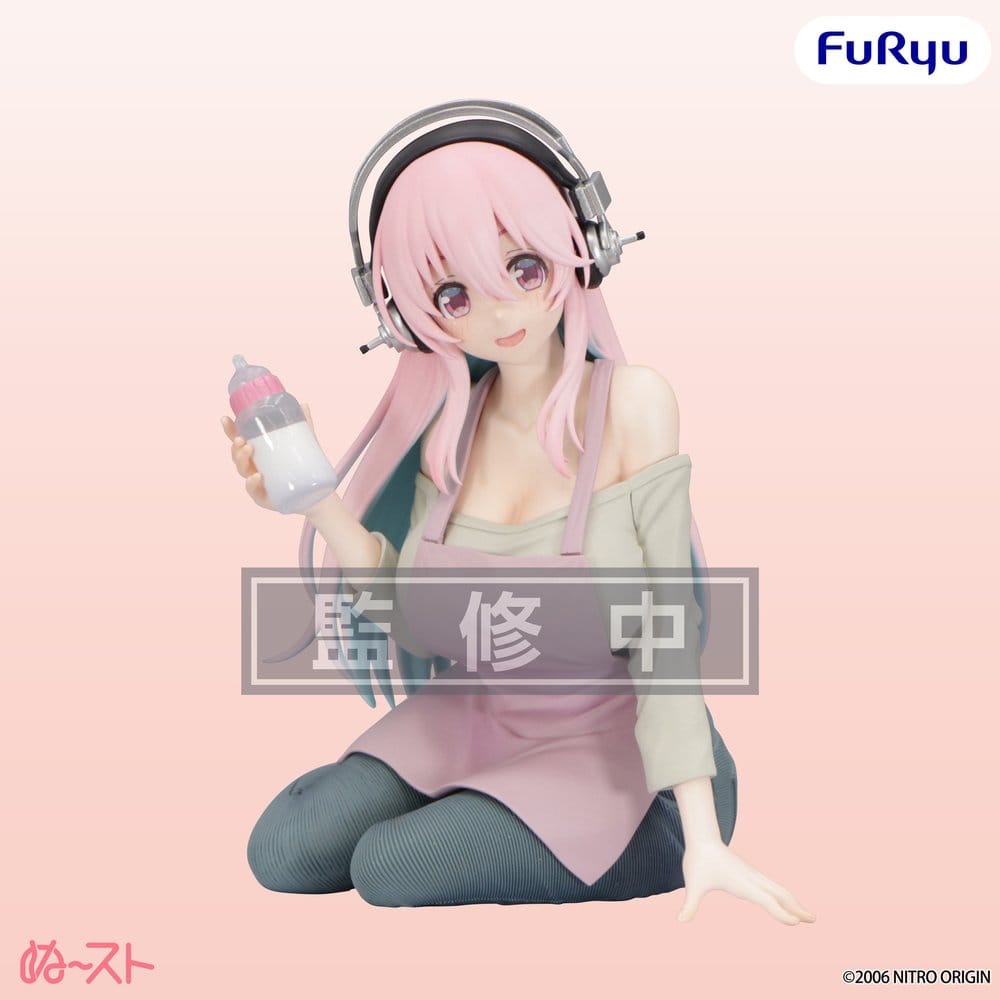 x_fry51572 Super Sonico PVC Figure Noodle Stopper -Motherly Comfort- 10 cm - immagine 1