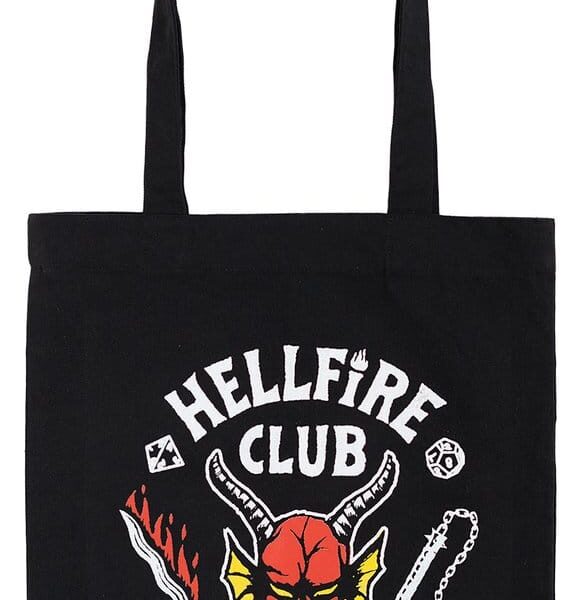 Stranger Things Tote Bag Hellfire Club