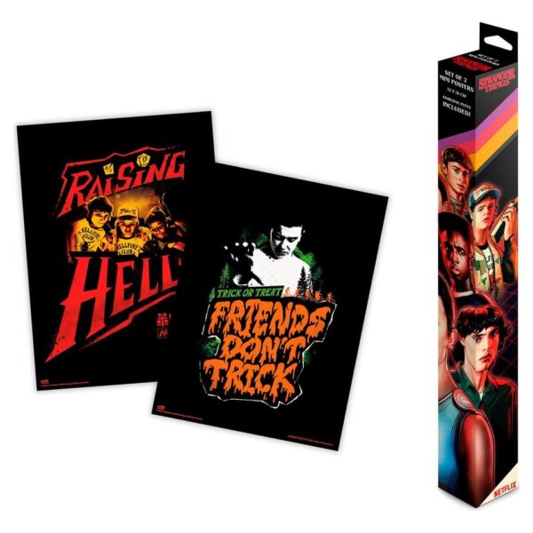 Stranger Things Mini Poster Set of 2