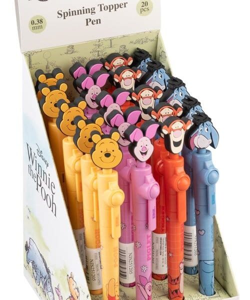Winnie the Pooh 100th Anniversary Rotating Topper Pens Display (20)