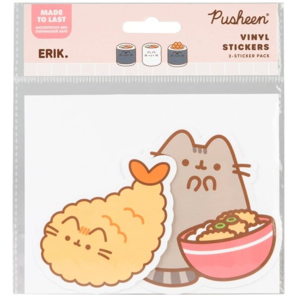 Pusheen Vinyl Stickers Sushi Roll Vol. 2 Set of 2