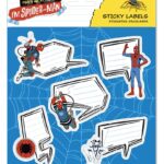 Spider-Man Premium Self-Adhesive Labels