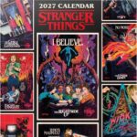 Stranger Things Wall Calendar 2027 30 x 30 cm