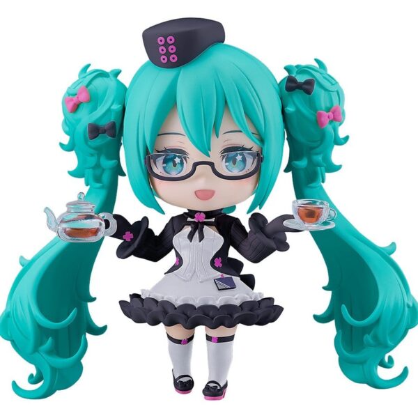 Character Vocal Series 01: Hatsune Miku Nendoroid Action Figure Hatsune Miku: Glasses x Café Ver. 10 cm