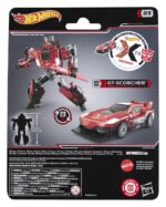 Transformers x Hot Wheels Collaborative Deluxe Class Action Figure GT-Scorcher 13 cm - immagine 2