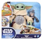 Star Wars: The Mandalorian & Grogu Electronic Action Figure Huggin' Grogu & Anzellan 17 cm - immagine 4