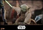 Star Wars: Revenge of the Sith Movie Masterpiece Action Figure 1/6 Yoda 14 cm - immagine 2