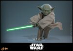 Star Wars: Revenge of the Sith Movie Masterpiece Action Figure 1/6 Yoda 14 cm - immagine 6