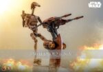 Star Wars: The Phantom Menace Movie Masterpiece Action Figure Set 1/6 Battle Droid & STAP 32 cm - immagine 2