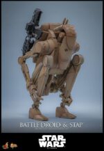 Star Wars: The Phantom Menace Movie Masterpiece Action Figure Set 1/6 Battle Droid & STAP 32 cm - immagine 5