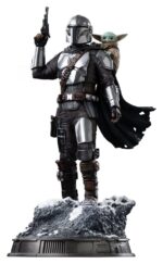 The Mandalorian & Grogu Art Scale Statue 1/10 The Mandalorian and Grogu 25 cm