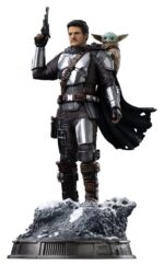 The Mandalorian & Grogu Art Scale Statue 1/10 The Mandalorian and Grogu 25 cm - immagine 3
