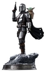 The Mandalorian & Grogu Art Scale Statue 1/10 The Mandalorian and Grogu 25 cm - immagine 4