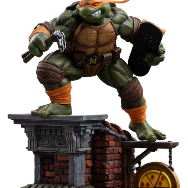 Teenage Mutant Ninja Turtles Art Scale Statue 1/10 Michelangelo Unleashed 24 cm