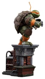 Teenage Mutant Ninja Turtles Art Scale Statue 1/10 Michelangelo Unleashed 24 cm - immagine 5