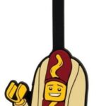 Lego Bag Charm Hot Dog Guy