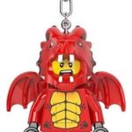 Lego Mini Figure Keychain Dragon Costume Guy