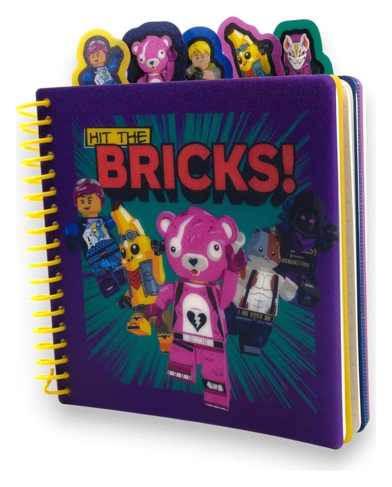 x_joy53721 Lego Fortnite Notebook with Tabs - immagine 1