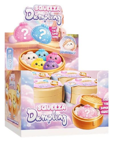 x_joy56983 Squeez'a Dumpling Squishy Blind Box Display (8) - immagine 1
