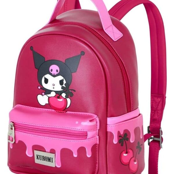 Sanrio Small Heady Backpack Kuromi Cherry