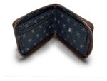One Piece Wallet Man Zip Skull - immagine 2