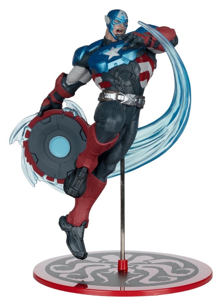 x_mcf14878 Marvel Rivals Collection 1/10 Action Figure Captain America 20 cm - immagine 1