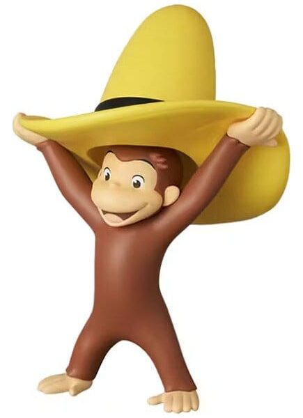 Curious George UDF Mini Figure w/Hat 6 cm