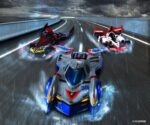 Future GPX Cyber Formula Cyber Formula Collection -Heritage Edition- Vehicle Set 3-Pack Asurada G.S.X Aero Mode & Knight Savior 005 & Missionel VR-4 - immagine 6