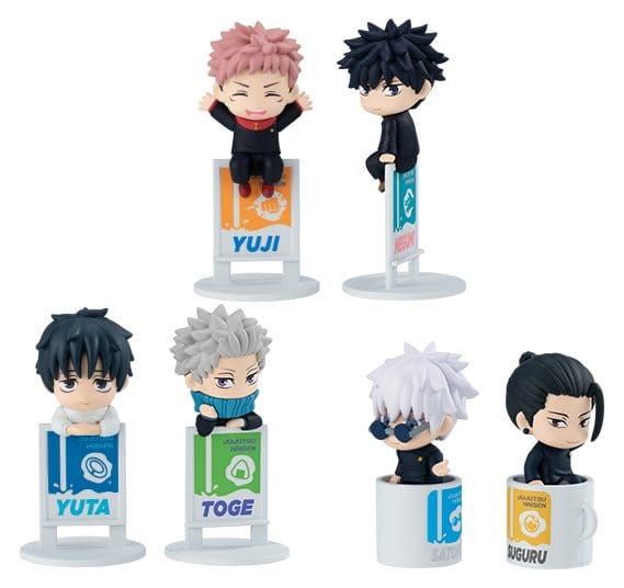 x_meho850998 Jujutsu Kaisen Ochatomo Series Mini Figures Anime 5th Anniversary Blind Box Assortment (6) - immagine 1
