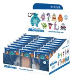 Monsters, Inc. 15th Anniversary 3D PVC Bag Clips Series 76 Display (24)