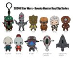 Star Wars Most Wanted Bounty Hunters 3D PVC Bag Clips Series 1 Display (24) - immagine 2