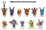 Five Nights at Freddy's 3D PVC Bag Clips Series 1 Display (24) - immagine 2