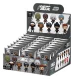 Six Siege 3D PVC Bag Clips Series 1 Display (24)