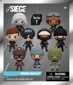 Six Siege 3D PVC Bag Clips Series 1 Display (24) - immagine 3
