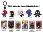Spider-Man Classic 3D PVC Bag Clips Series 2 Display (24) - immagine 2