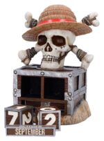 One Piece Perpetual Calendar Luffy Jolly Roger 16 cm - immagine 5