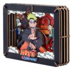 Naruto Model Kit Wooden Theatre Hokage (Medium) 10 cm - immagine 2
