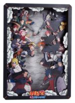 Naruto Model Kit Wooden Theatre Combat (Large) 26 cm