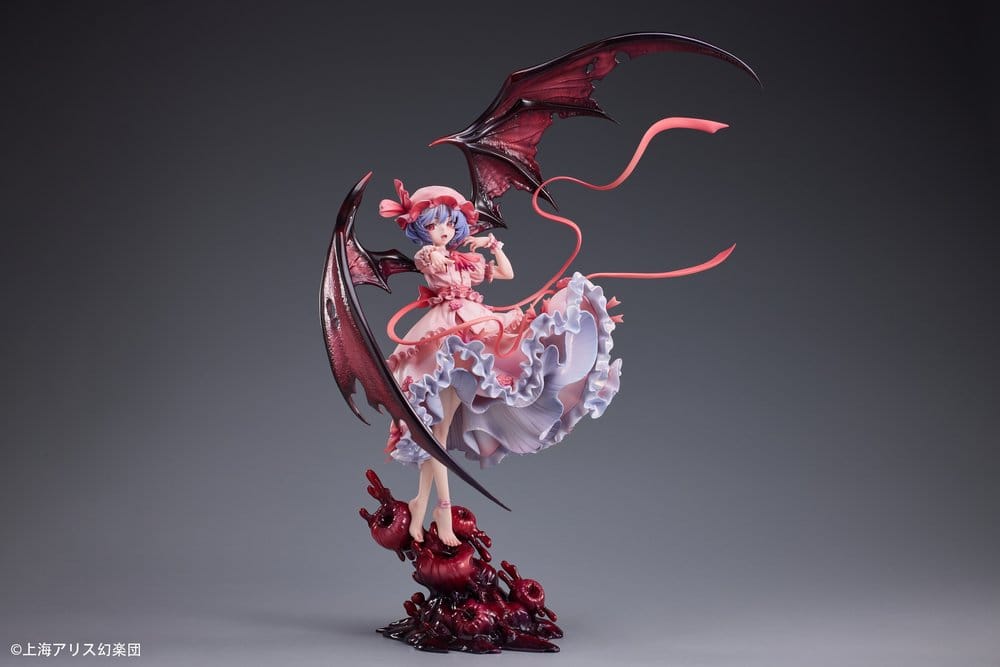 x_nvst93000 Touhou Project PVC Figure 1/7 Remilia Scarlet 38 cm - immagine 1