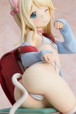 Hatsukoi Ribbon PVC Figure 1/6 Yuu White cat Ver. 25 cm - immagine 2