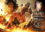 Attack on Titan (TV animation) Ultimate Diorama Masterline Statue Eren Yeager Attack Titan 81 cm - immagine 2