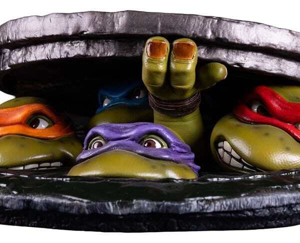 Teenage Mutant Ninja Turtles Tabletop 1/4 Underground 11 cm