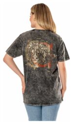 Harry Potter T-Shirt Acid Wash Gryffindor - immagine 2