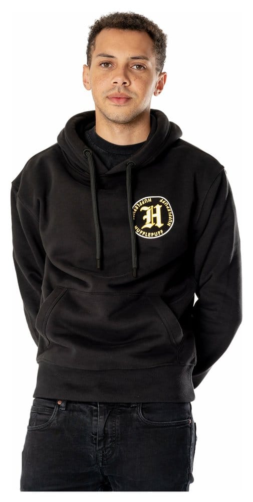 x_pe19277hsb Harry Potter Hooded Sweater Hufflepuff Lounge Set - immagine 1