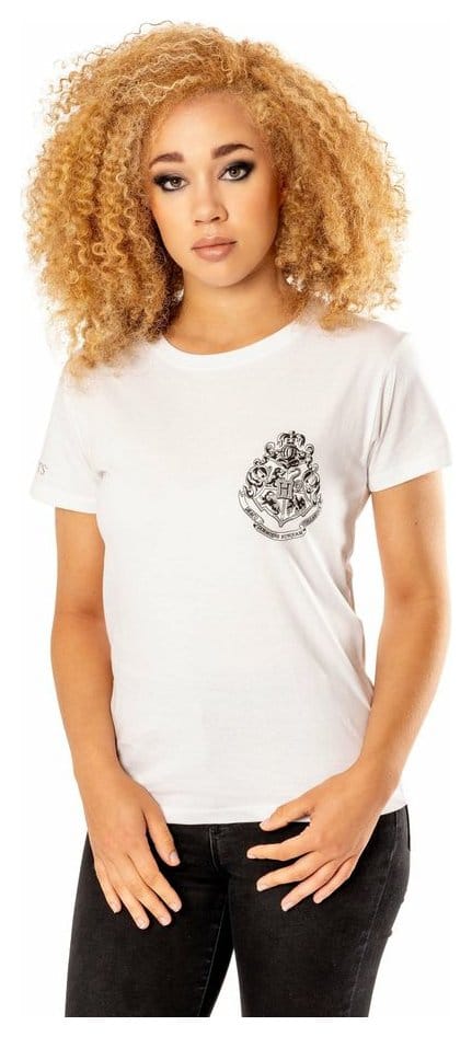 x_pe19299 Harry Potter T-Shirt Hogwarts Crest - immagine 1