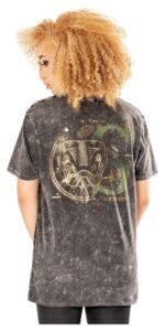 Harry Potter T-Shirt Slytherin Acid Wash - immagine 2