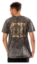 Harry Potter T-Shirt Hufflepuff Acid Wash - immagine 2